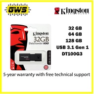 HOT ITEM Kingston DT100G3 32GB/64GB/128GB USB 3.0 G3 Flash Drive Pendrive