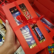 Assorted imported chocs in a gift box