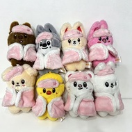 Kpop Idol Stray Kids SKZOO Plush Keyring – Leebit Jiniret HAN QUOKKA BbokAri Character Pendant