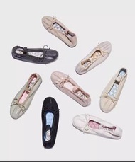 韓國🇰🇷正品代購rockfish 新款復古蝴蝶結芭蕾平底鞋 (8色)