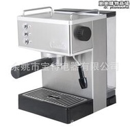 gustino不鏽鋼鍋爐高壓意式泵壓式高壓咖啡機 110v