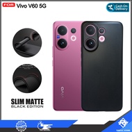 Slim Matte Premium Black Case Vivo V60 Lite V50 Lite Vivo iQOO Z10 iQOO Neo 10 iQOO Z9 Z9x iQOO Z7x