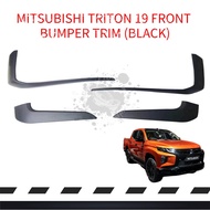 MITSUBISHI TRITON 19 FRONT BUMPER TRIM (BLACK)