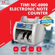 TIMI® NC-6000Bank Note Counter Machine | Money Note Counting Machine *Suitable Polymer Note RM1 & rm