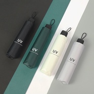 Aprilunique UV Sunscreen Eight Bone Umbrella Protection Sunshade Three Folding