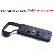 Cho Nikon Z30 Z50 DSLR máy ảnh L khung tấm lắp nhanh Trọng lượng nhẹ ổn định chân máy