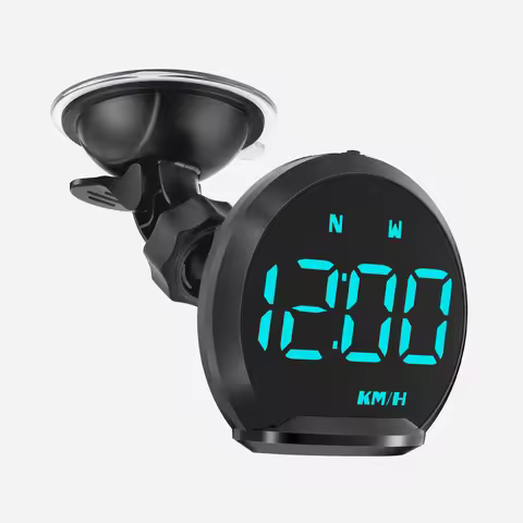 AD Universal G13 Head Up Display Car HUD Plug And Play 7 Colors Speedometer KM/H MPH Digital For All