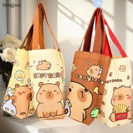 fengjue Canvas Capybara Water Bottle Cover Cartoon Scratch-proof Umbrella Storage Bag Water Bottle C