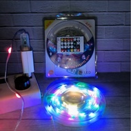 Colorful EMICO DECORATIVE LIGHTS 10 METERS 100 LED 5V VOLT WITH USB SNI TOP QUALITY