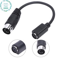 GentleHappy MD 6-pin Female to DIN 5-pin Male Cable Ps2 Keyboard and Mouse Transmission Cable .
