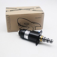 Kobelco วาล์ว SK200-3ล็อคโซเลนอยด์นิรภัยสำหรับนักบิน SK220-3 SK100-3วาล์วโซลินอยด์วาล์ว SK350-6E ปั๊