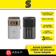 ADAM ELEMENTS OMNIA T45 Universal Travel Adapter