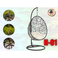 New Outdoor Hanging Egg Swing Chair / EGG CHAIR With Cushion SIze L