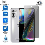 Privacy Tempered Glass For Motorola MOTO Edge 30 20 Fusion Pro G62 G82 G50 G31 G30 G20 G8 lite G9 Pl