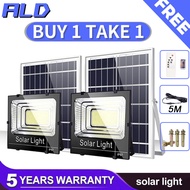 【BUY 1 TAKE 1】1500W Solar Light Outdoor Solar Flood Light Waterproof Solar Spotlight LED Floodlight 