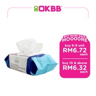 OKBB Baby Wipes 100's (Anti-Bacterial Fragrance Free) BW100A