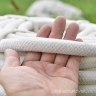 Pure Cotton String Thick Cotton String Clothes Drying Air a Quilt Binding Rope Braided Rope Tug of War Rope Brake Rope Hanging Takeaway Rope Core Cotton String