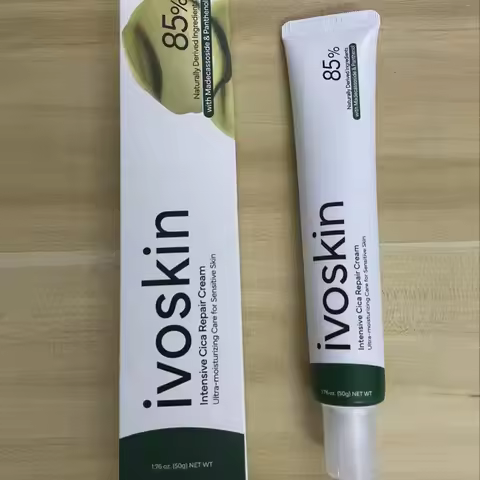 IVOSKIN Intensive Cica Repair Cream Ultra-moisturizing Care For Sensitive Skin 50g Korean Powerful C