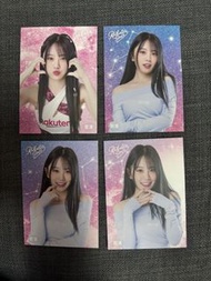 2023年 台灣 Rakuten girls 樂天女孩卡 vol.4 若潼 4張 Rakuten Monkeys 樂天桃猿啦啦隊 Official Trading Cards 卡 