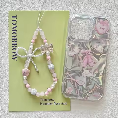 Bowknot Ballet Lamb Angel Case For OPPO A40 A60 A3 Pro A3X A96 A80 A79 A78 A77 A77S A59 A58 A57 A18 