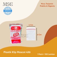 MASCOT Plastic Clips Size 4X6 | Clear Plastic Clip Size. 4 X6