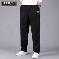 JEEP SPIRIT 1941 ESTD  casual straight pants plus size outdoor loose pants