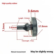 Tyk tyk b.a. Suitable for North Auto Phantom Speed S2S3H2S3LH3FS6H5 Brake Clutch Pedal Rubber Partic