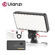 Ulanzi VL200 Rechargeable Camera Video Light with Soft Diffuser 5000mAh 2500K-9000K Smartphone Vlog 