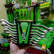 PROMO !!! Kunci Ring Set 8 Pcs VICTORY Double Offset Ring Spanner Set Kunci Ring + KUNCI RING PAS SET VICTORY 8 PCS/KUNCI PAS PAS KUNCI RING RING,Kunci Ring Pas 1 Set/Kunci Ring Pas Tekiro/Kunci Ring Pas Full Set Tekiro Ori/Kunci Ring Pas 1 Set Lengkap Te