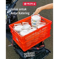 TOPTON LION STAR Industrial Basket FORTE Crate IC-29 303 Large 80L Premium Multipurpose Box Sturdy D