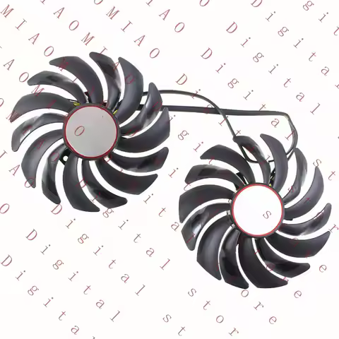 MTG// 2pcs VGA Cooler Fan Brushless for MSI GTX1080Ti/1080/1070Ti/1070/1060 RX580/570