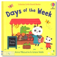 USBORNE LITTLE BOARD BOOKS : DAYS OF THE WEEK (AGE 2+) BY DKTODAY