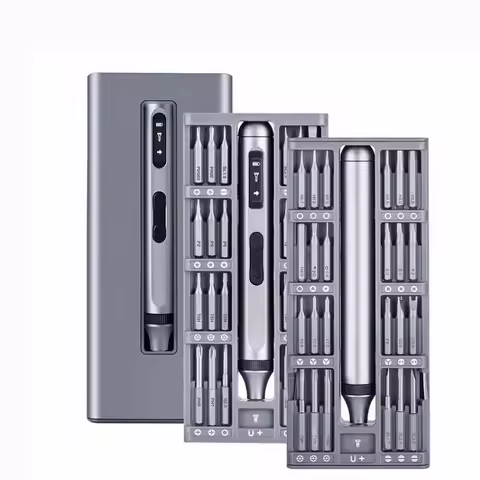 Precision Electric Screwdriver Set Silent Type-c Charging Cordless Disassembly Tool Home Precision S