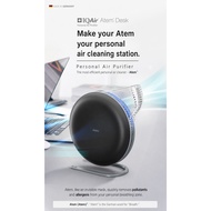 [KOREA] IQAir Atem DESK Personal Air Purifier HyperHEPA Filter 3-Speed Smart App Control White Black