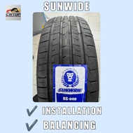 Tyre SUNWIDE RS-ONE 205/65R15 205/55R16 215/60R16 215/45R17 225/45R17 215/50R17 215/55R17 (With Inst
