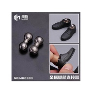 Ready Stock 1/6 Soldier Metal Foot Connector Adapt to Mould Core Body Mould Core/MAHA studio MH2303 