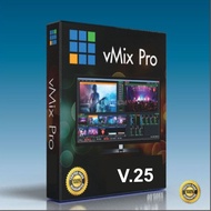 vMix Pro 26 โปรแกรมสตรีมมิ่ง ไลฟ์สด WIndows  ( ทักแชท Read chat)