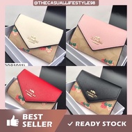 Coach wallet women short wallet strawberry cute good premium quality same as coach wallet