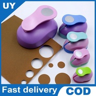 9/16/25mm Circle Round Hole Punch DIY Handmade Paper Scrapbooking Cutter Tool