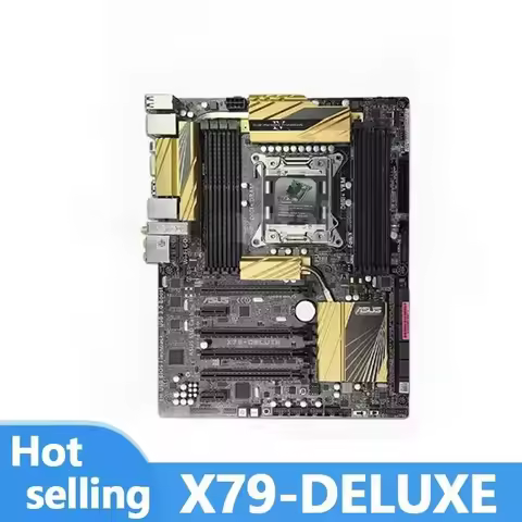 Original X79-DELUXE Original Motherboard Slot LGA 2011 DDR3 X79 Desktop Motherboard