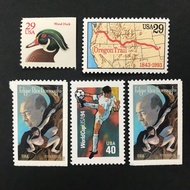 Us Mailing Stamps Weight 2 OZ (Ounce) $3.4 Dollars (Can Be Used By Mail, From Usa, Guam, Hawaii To T
