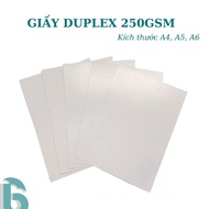 [DUPLEX PAPER A4, A5, A6] DUPLEX PAPER QUANTITY 250GSM | A4 SIZE DUPLEX PAPER DECORATIVE BOX - BAOBO