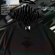 OK Apparel เสื้อยืดคอกลมแขนสั้น ลาย Ok apparel graffiti Oversize Cotton ⚡️USAคุ้มสุด!⚡️