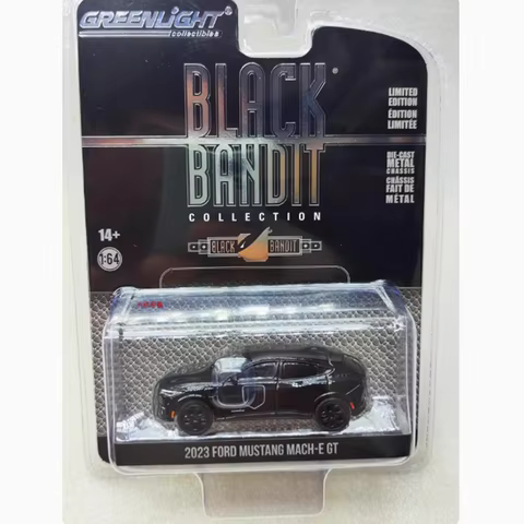 Greenlight 1: 64 Scale 2023 Ford Mustang Mach-E GT Alloy Car Model Classics Adult Souvenir Gift Stat