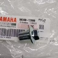 ♞DRAIN PLUG BOLT SCREW YAMAHA MIO I 125/MIO SOUL I 125 YAMAHA ORIGINAL 90340-12808