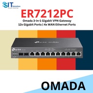 TP-LINK OMADA ER7212PC Omada 3-in-1 Gigabit VPN Gateway 12x Gigabit Ports | 4x WAN Ethernet Ports | 
