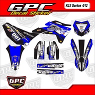 Klx Gordon GPC 012 Custom sticker Decal