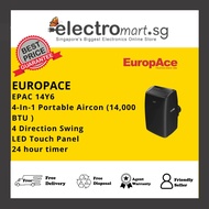 EuropAce EPAC 14Y6 4-In-1 Portable Aircon with Remote Control