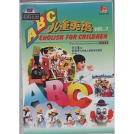 ABC儿童英语 ABC English For Children With Mandarin Explanation ( DVD Vol.1 2 3 5 6 7 & VCD Vol.1-3 & Vol
