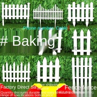 Plastic Fence Christmas Fence Yard Fence Fence Outdoor Outdoor Lawn Decoration Garden Fence Fence SN